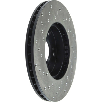 StopTech 06-18 Honda Civic Cryo Drilled Sport Left Front Rotor 128.40036CL