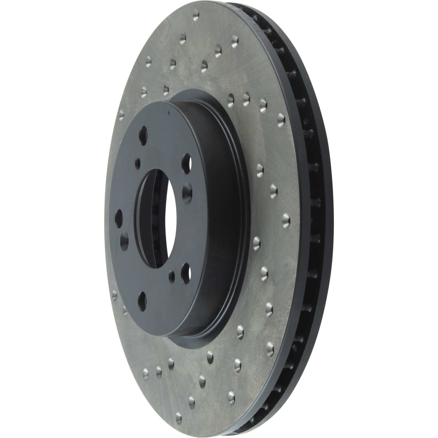 StopTech 06-18 Honda Civic Cryo Drilled Sport Right Front Rotor 128.40036CR