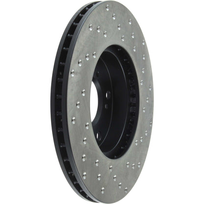 StopTech 06-18 Honda Civic Cryo Drilled Sport Right Front Rotor 128.40036CR