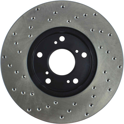 StopTech Sport Cryo Cross Drilled Brake Rotor; Front Right
