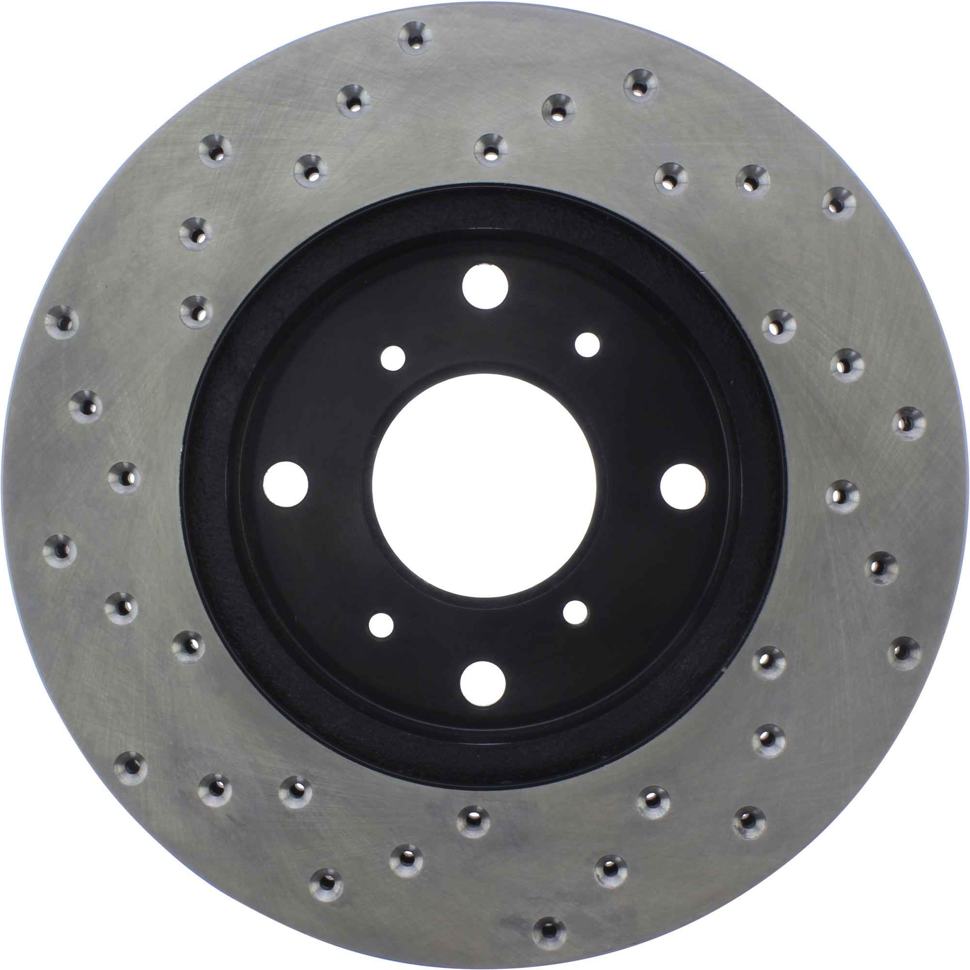 StopTech Sport Cryo Cross Drilled Brake Rotor; Front Right