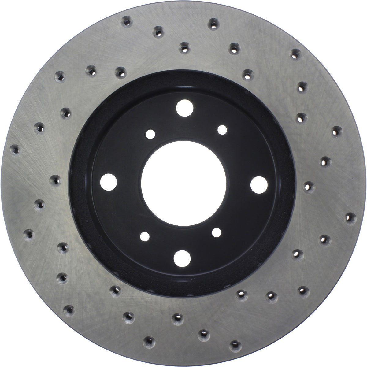 StopTech Sport Cryo Cross Drilled Brake Rotor; Rear Left