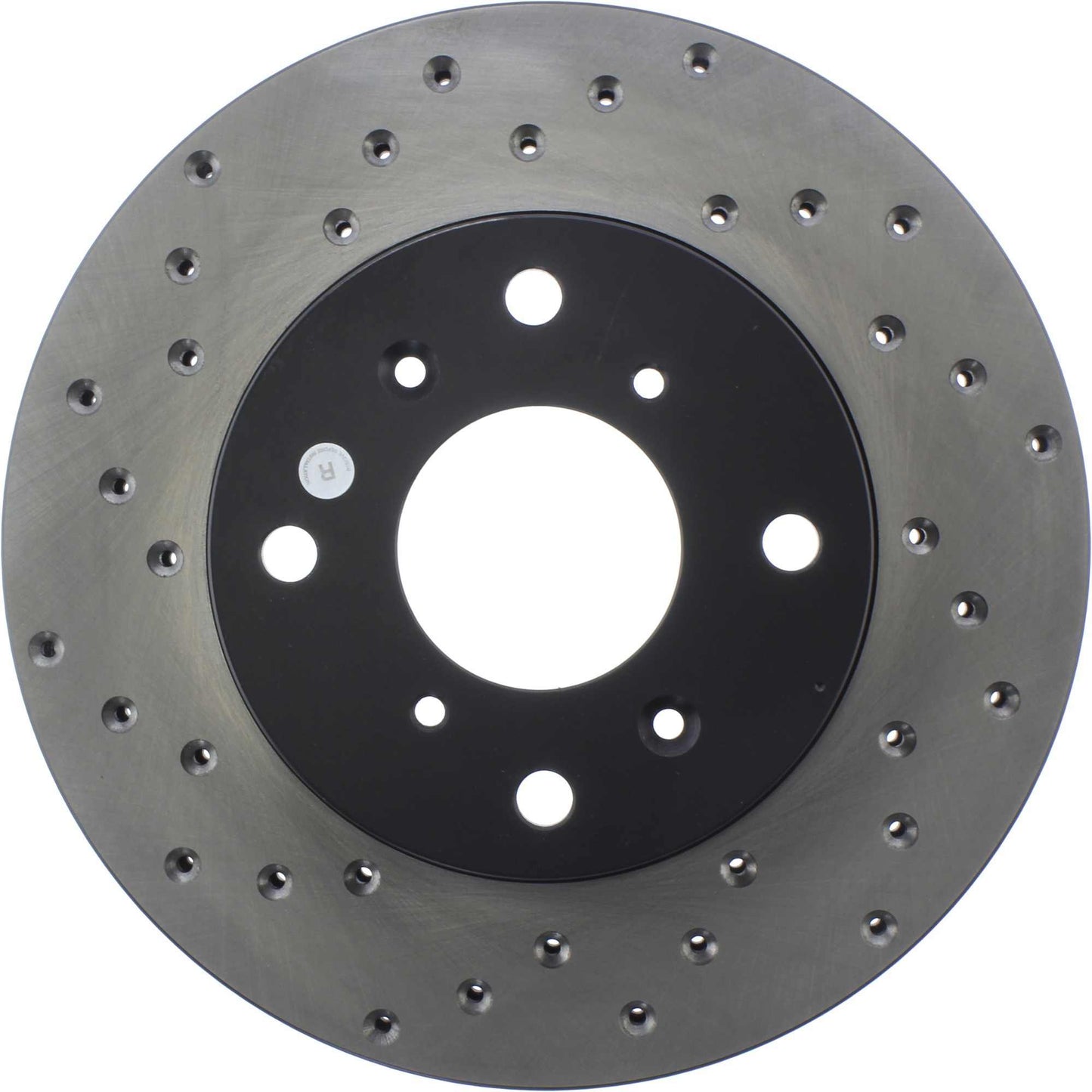 StopTech Sport Cryo Cross Drilled Brake Rotor; Rear Left