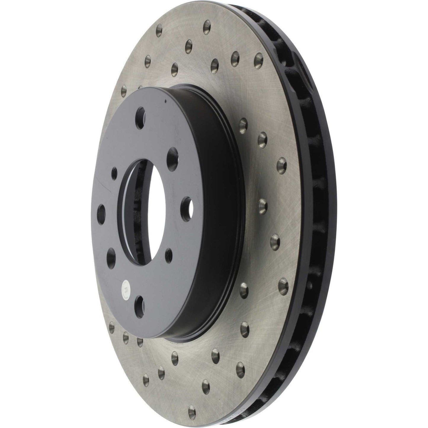 StopTech Sport Cryo Cross Drilled Brake Rotor; Rear Left