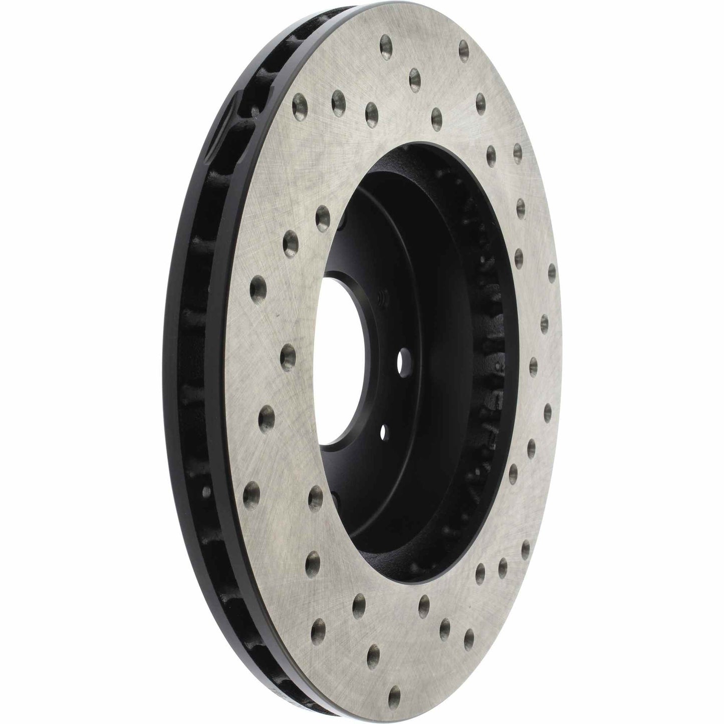StopTech Sport Cryo Cross Drilled Brake Rotor; Rear Left