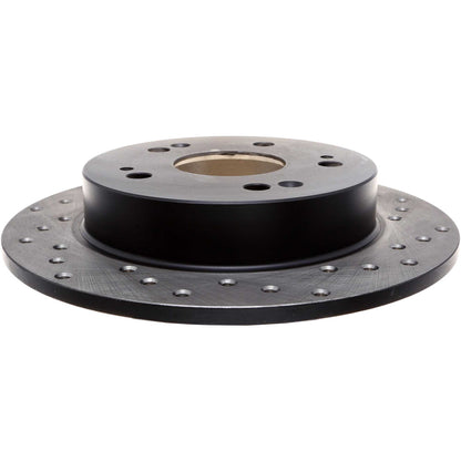 StopTech Sport Cryo Cross Drilled Brake Rotor; Front Right