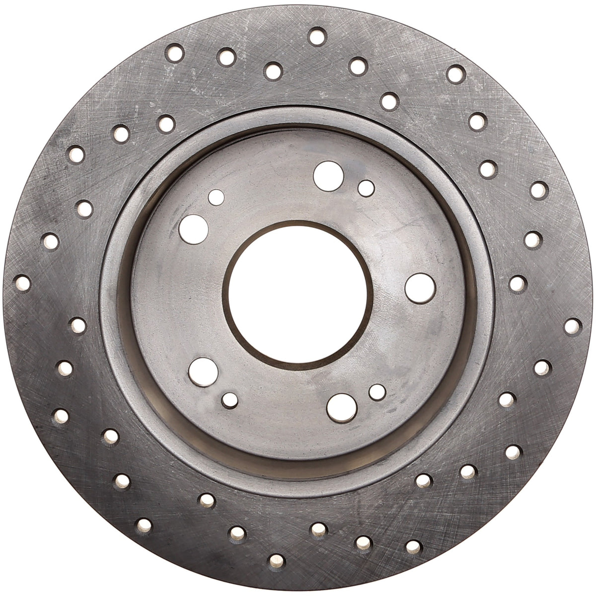 StopTech Sport Cryo Cross Drilled Brake Rotor; Front Left