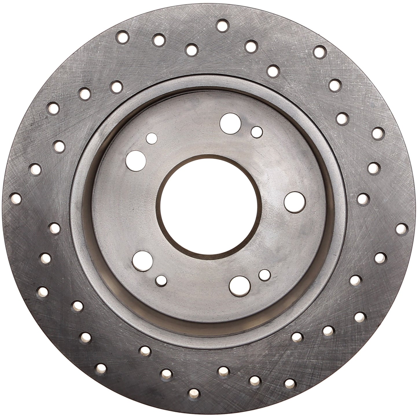 StopTech Sport Cryo Cross Drilled Brake Rotor; Front Left