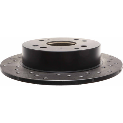 StopTech Sport Cryo Cross Drilled Brake Rotor; Front Right