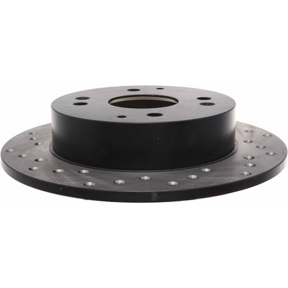 StopTech Sport Cryo Cross Drilled Brake Rotor; Front Left