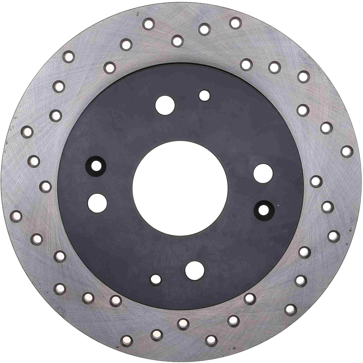 StopTech Sport Cryo Cross Drilled Brake Rotor; Front Left