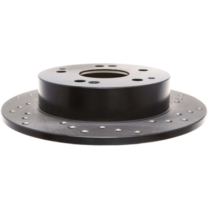 StopTech Sport Cryo Cross Drilled Brake Rotor; Front Right
