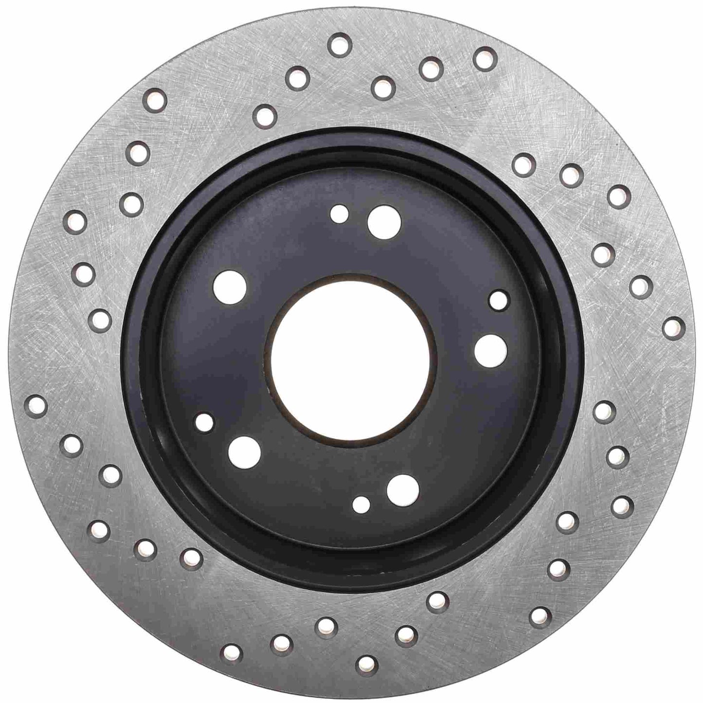 StopTech Sport Cryo Cross Drilled Brake Rotor; Front Right