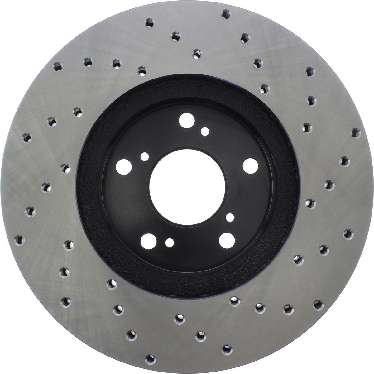 StopTech Sport Cryo Cross Drilled Brake Rotor; Front Left