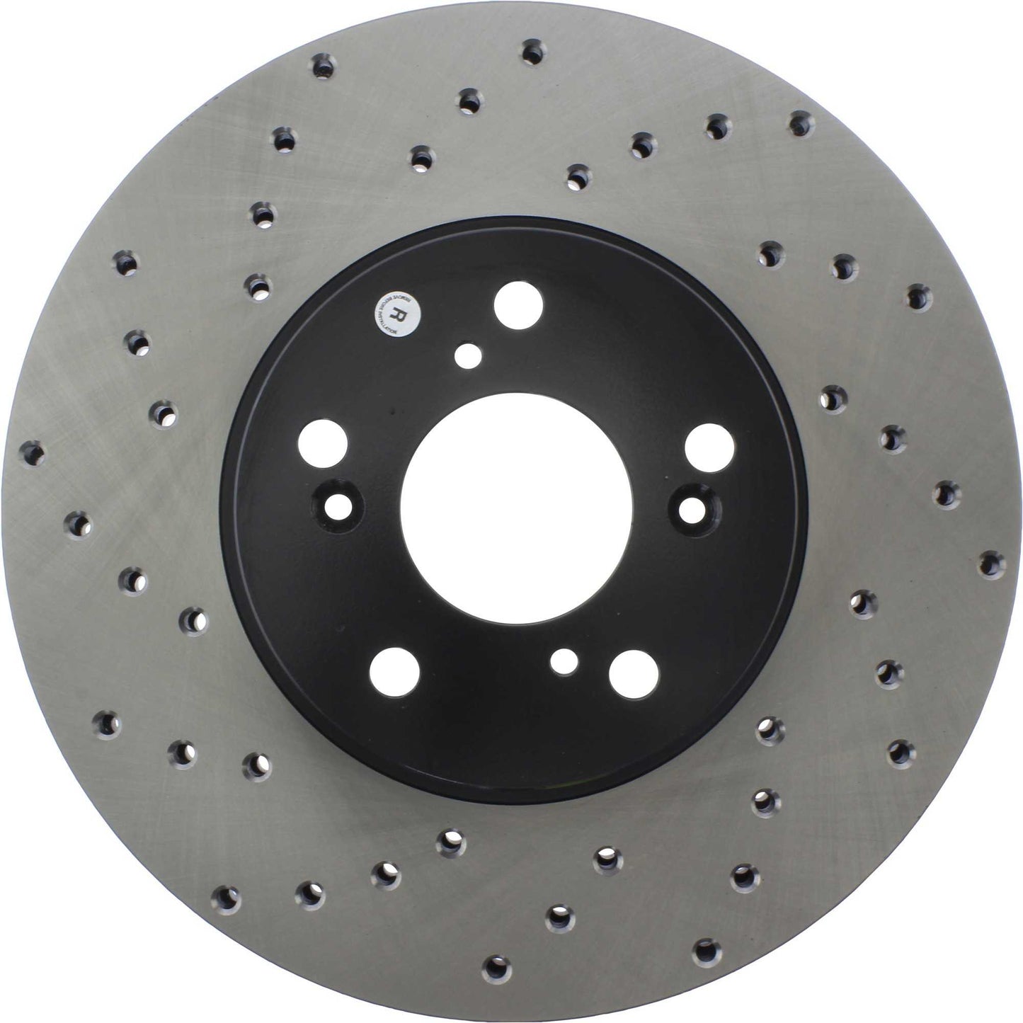 StopTech Sport Cryo Cross Drilled Brake Rotor; Front Left