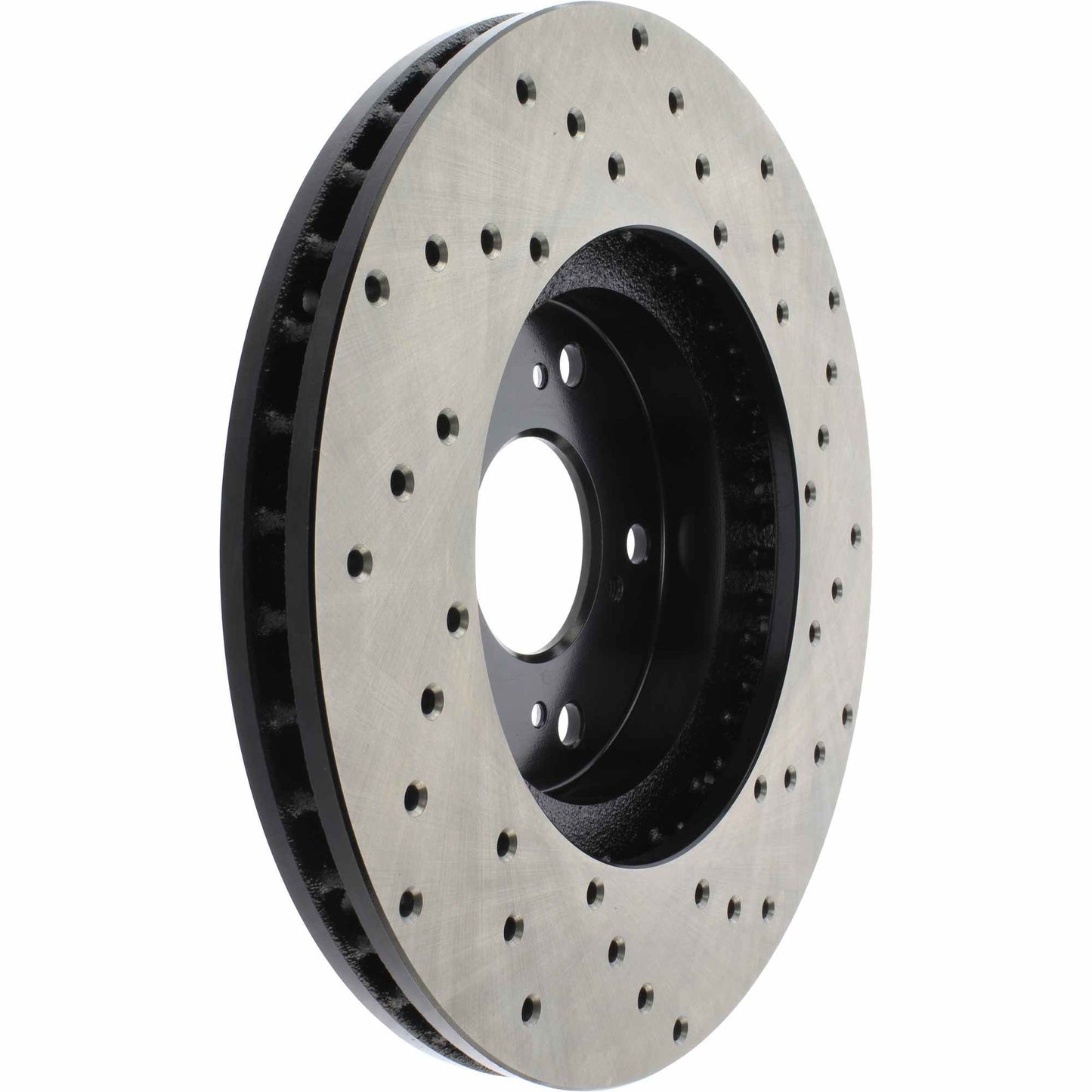 StopTech Sport Cryo Cross Drilled Brake Rotor; Front Left