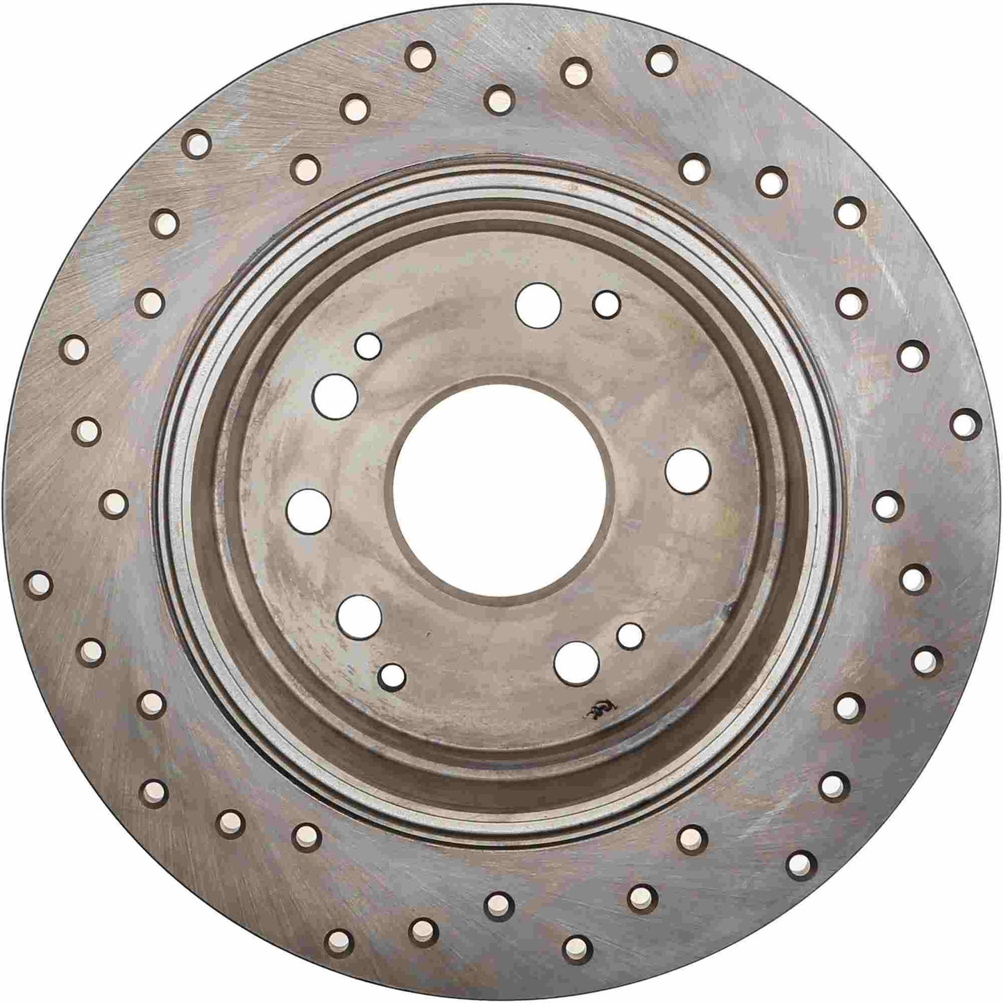 StopTech Sport Cryo Cross Drilled Brake Rotor; Front Right