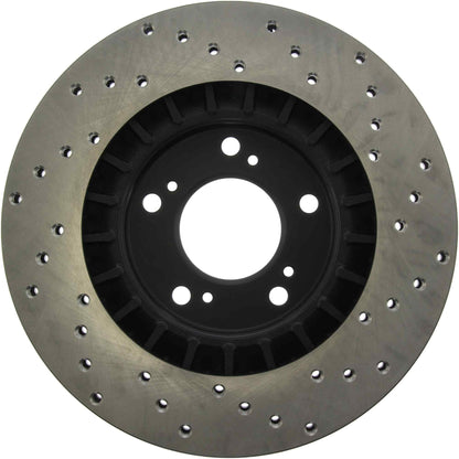 StopTech  Sport Cryo Cross Drilled Brake Rotor; Front Left