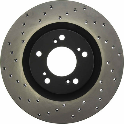 StopTech  Sport Cryo Cross Drilled Brake Rotor; Front Left