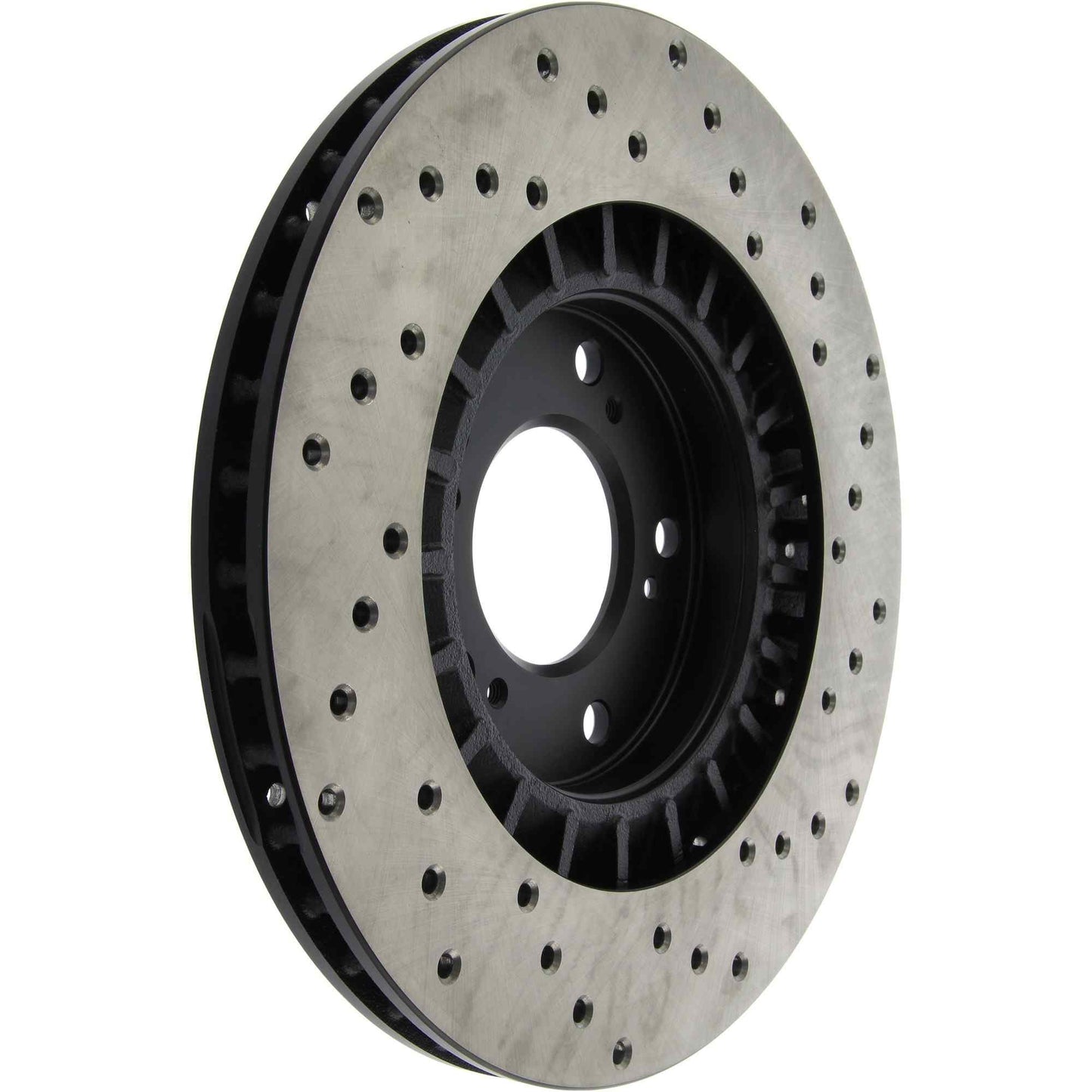 StopTech  Sport Cryo Cross Drilled Brake Rotor; Front Left