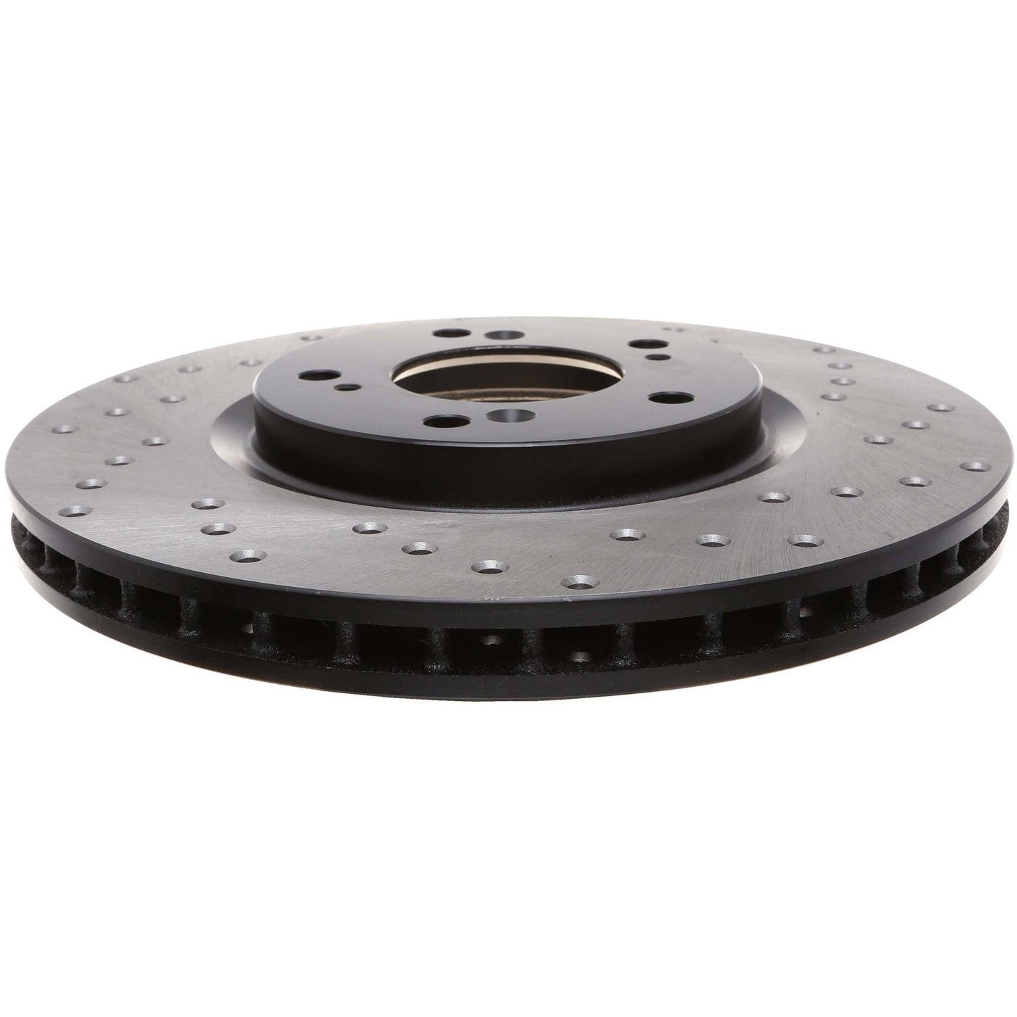 StopTech Sport Cryo Cross Drilled Brake Rotor; Front Right