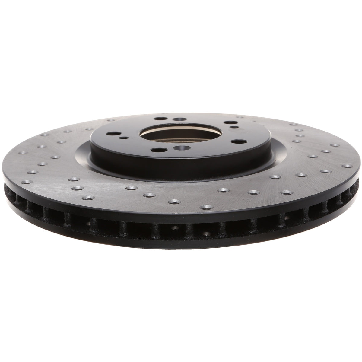 StopTech Sport Cryo Cross Drilled Brake Rotor; Front Right