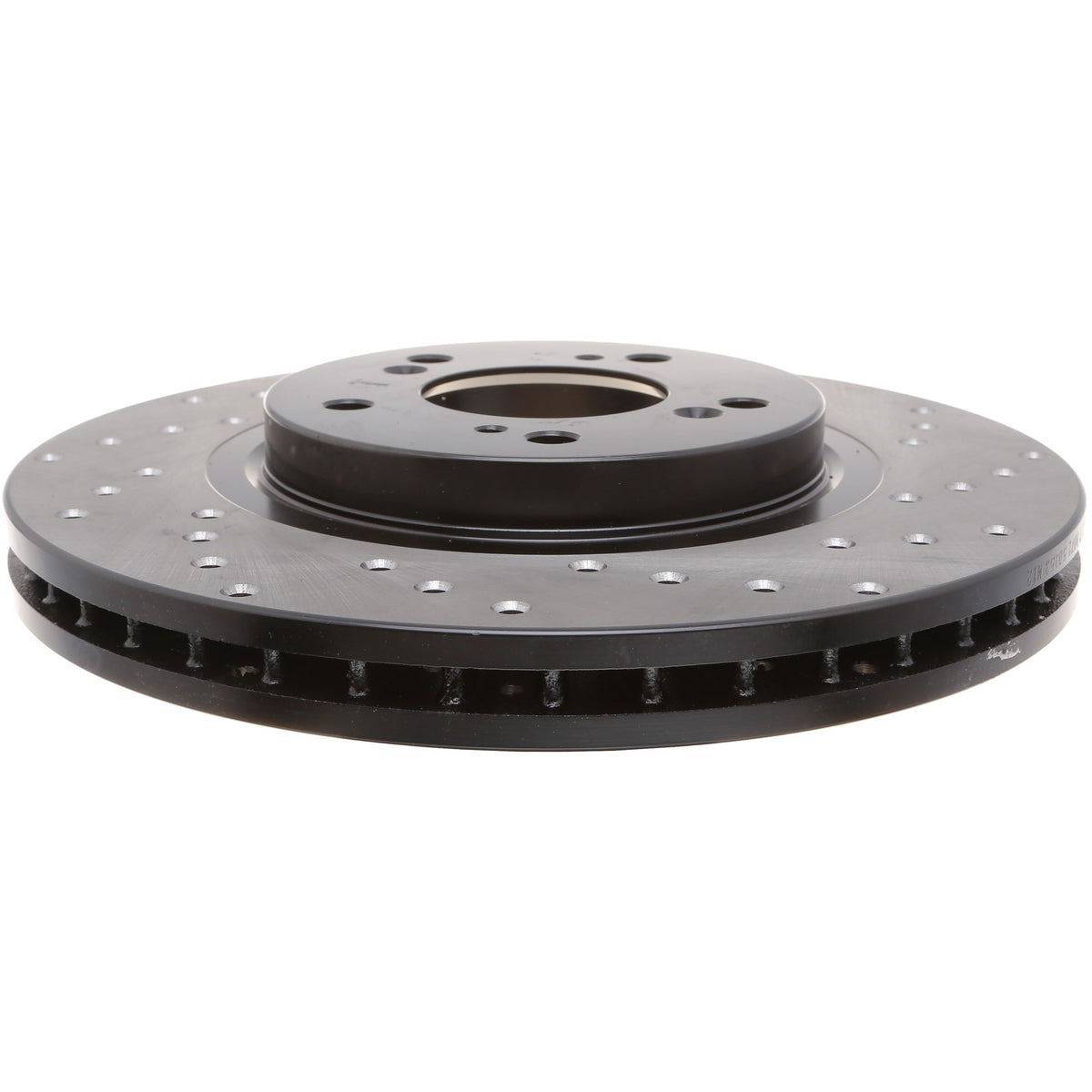 StopTech Sport Cryo Cross Drilled Brake Rotor; Front Right