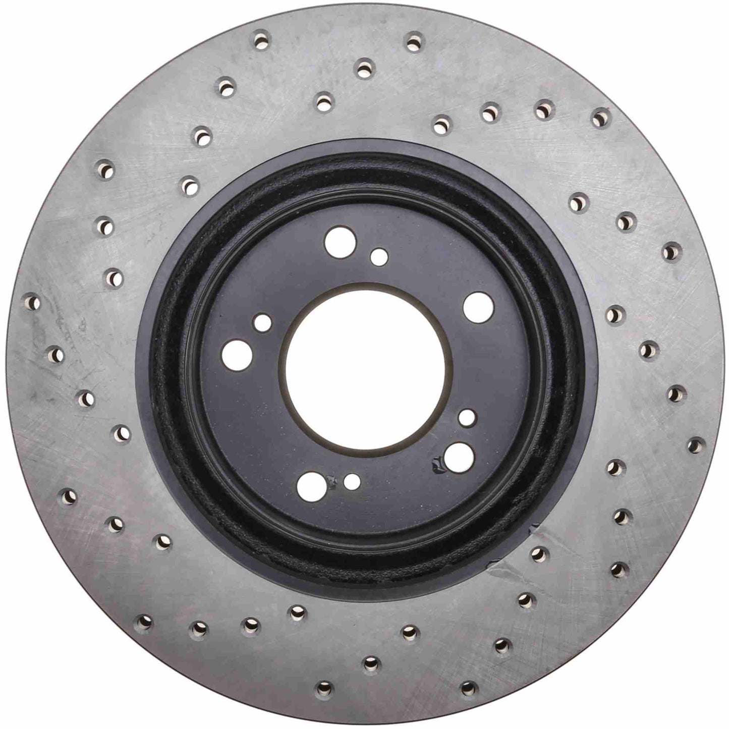 StopTech Sport Cryo Cross Drilled Brake Rotor; Front Right