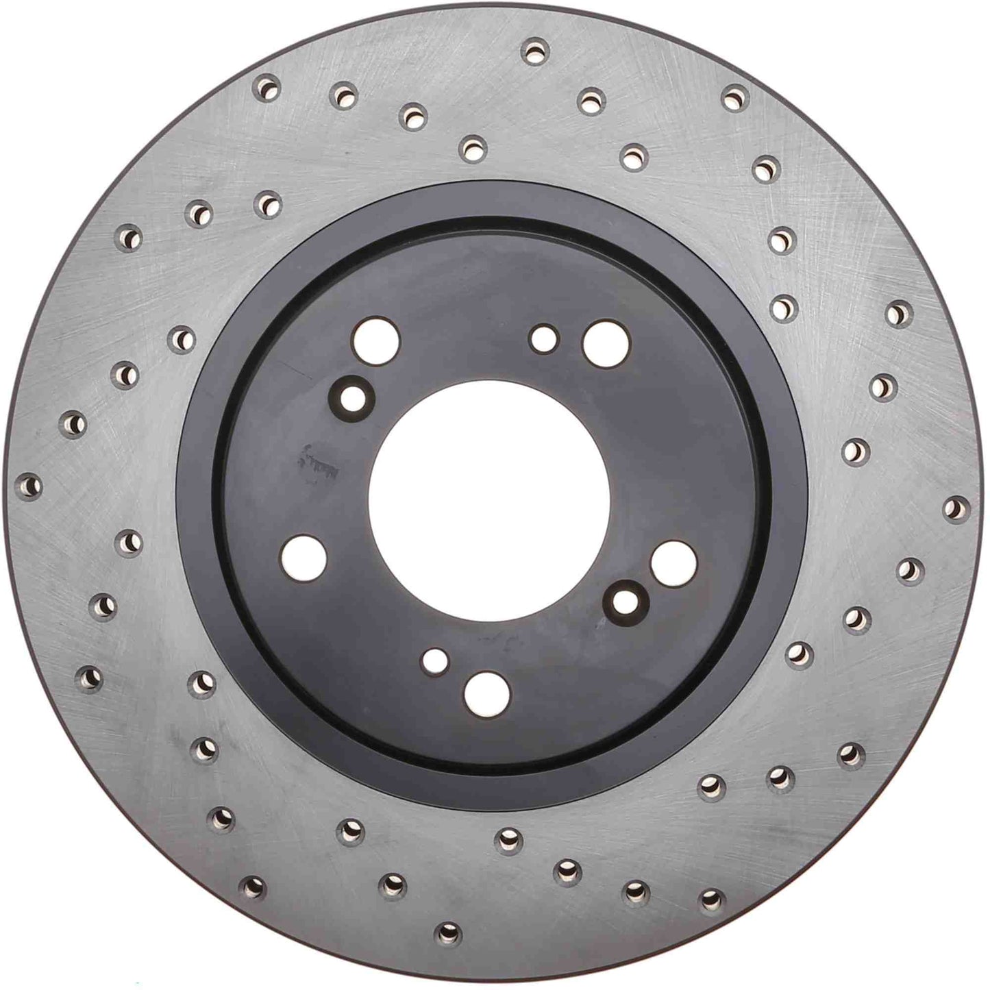 StopTech Sport Cryo Cross Drilled Brake Rotor; Front Right