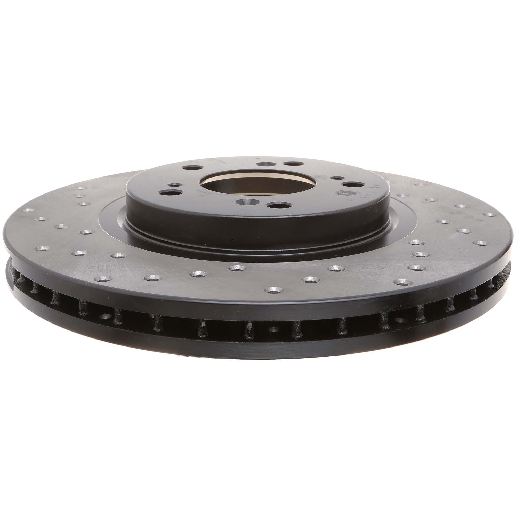 StopTech Sport Cryo Cross Drilled Brake Rotor; Rear Left