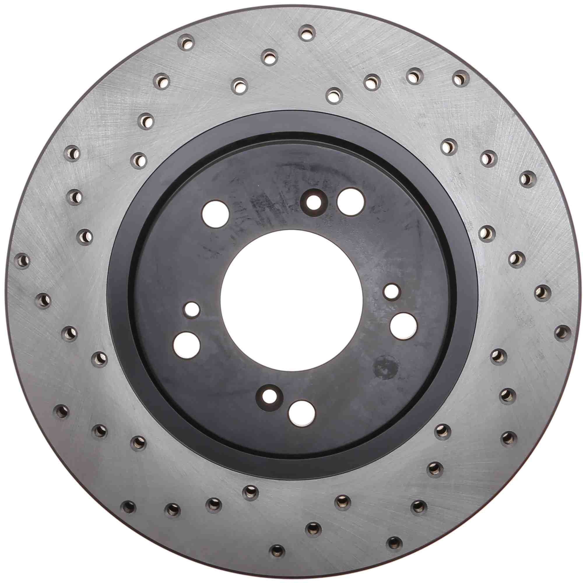 StopTech Sport Cryo Cross Drilled Brake Rotor; Rear Left