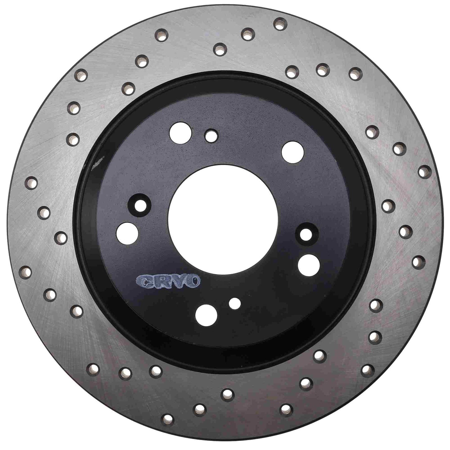 StopTech Sport Cryo Cross Drilled Brake Rotor; Front Left