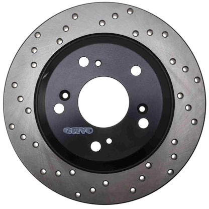 StopTech Sport Cryo Cross Drilled Brake Rotor; Front Left