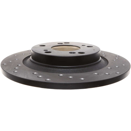 StopTech Sport Cryo Cross Drilled Brake Rotor; Front Right