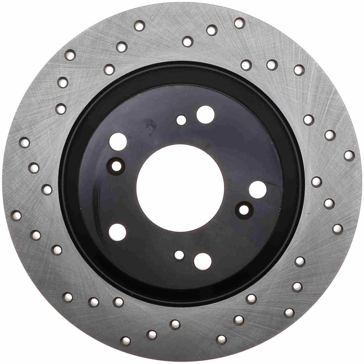 StopTech Sport Cryo Cross Drilled Brake Rotor; Rear Left