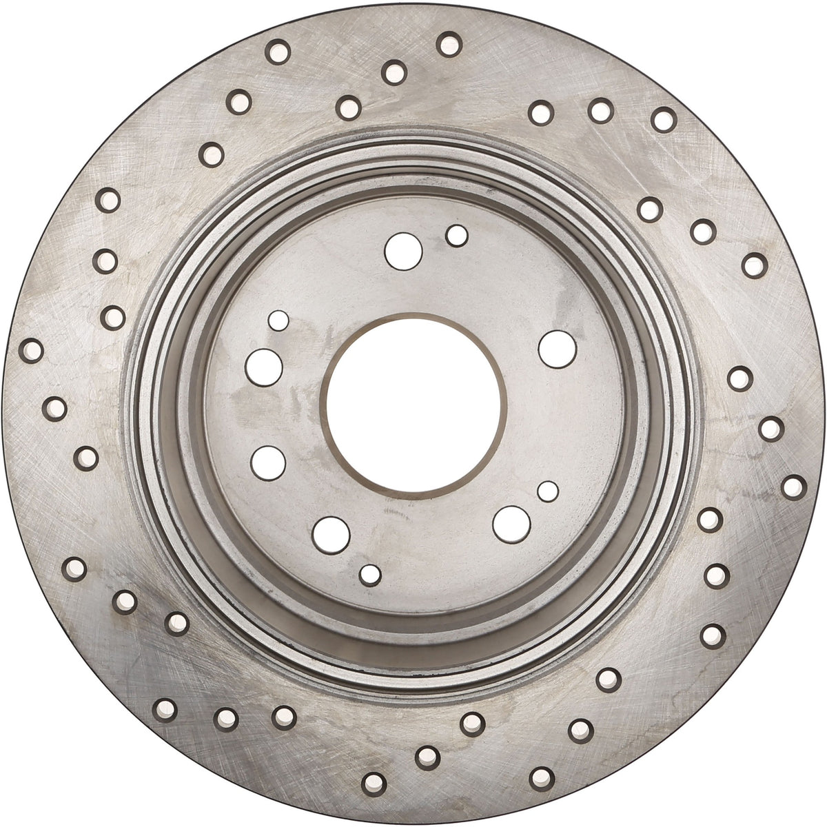 StopTech Sport Cryo Cross Drilled Brake Rotor; Front Right