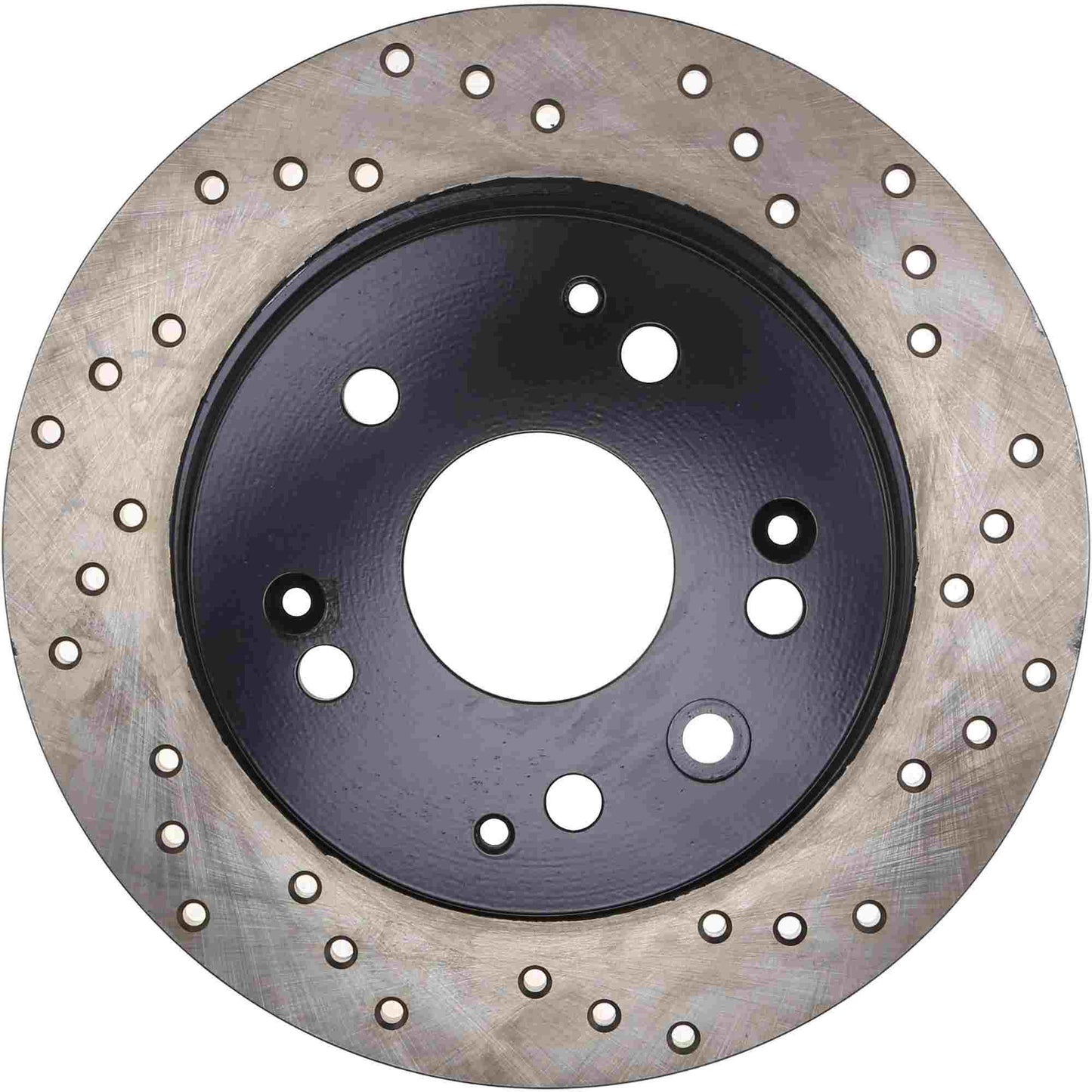 StopTech Sport Cryo Cross Drilled Brake Rotor; Front Right