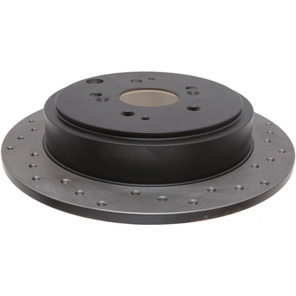 StopTech Sport Cryo Cross Drilled Brake Rotor; Front Right