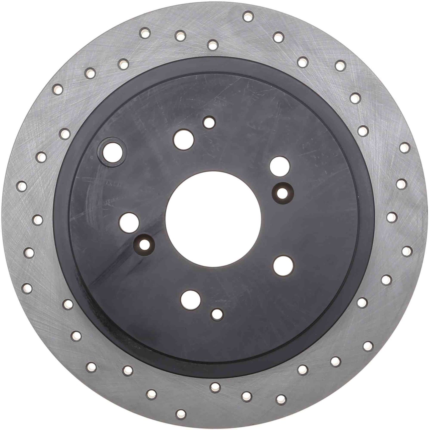 StopTech Sport Cryo Cross Drilled Brake Rotor; Front Right