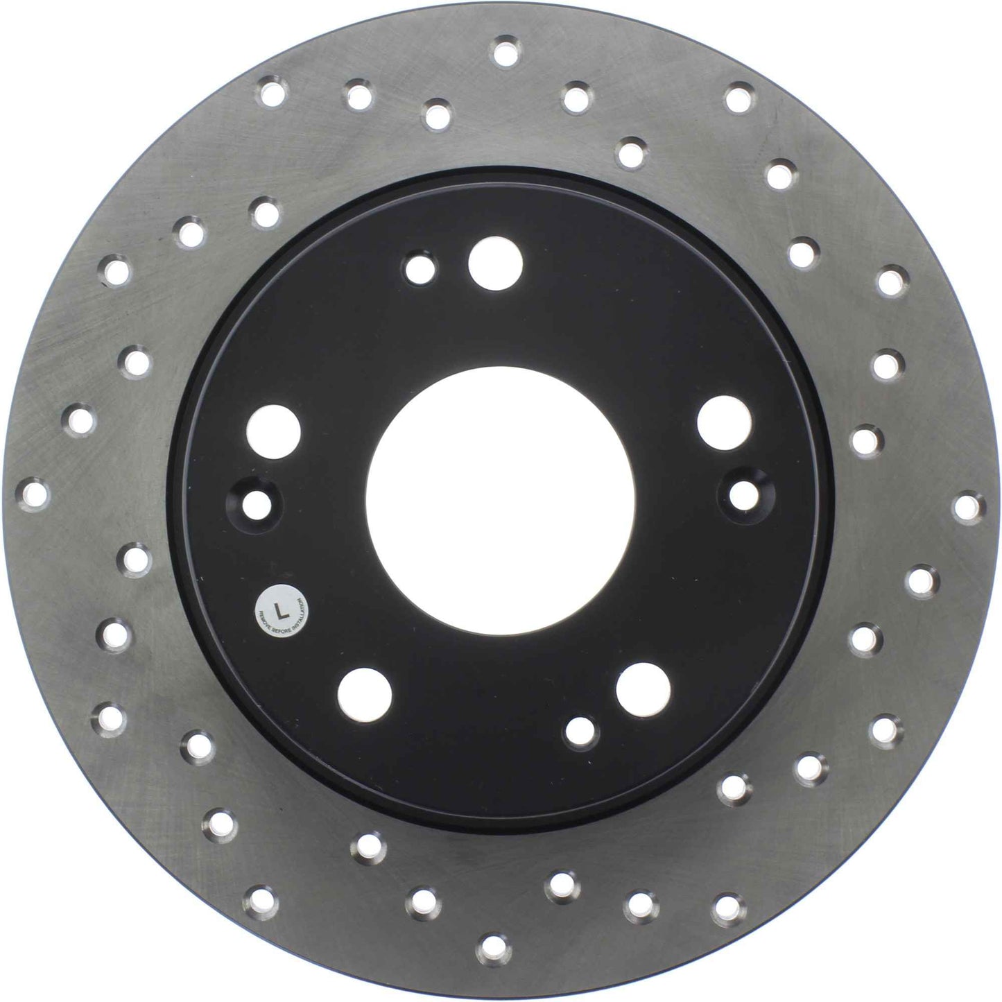 StopTech Sport Cryo Cross Drilled Brake Rotor; Front Right