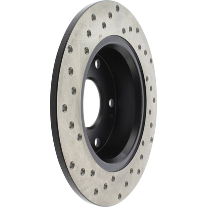 StopTech Sport Cryo Cross Drilled Brake Rotor; Front Right