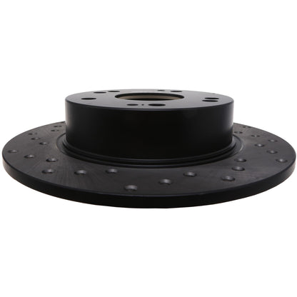 StopTech Sport Cryo Cross Drilled Brake Rotor; Front Left