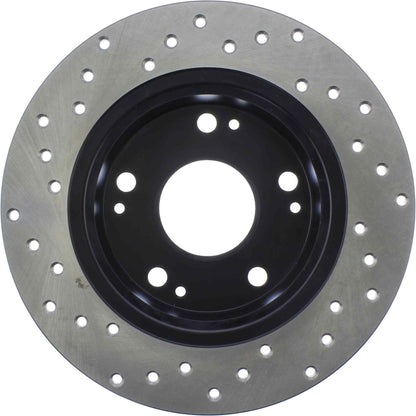 StopTech Sport Cryo Cross Drilled Brake Rotor; Front Right
