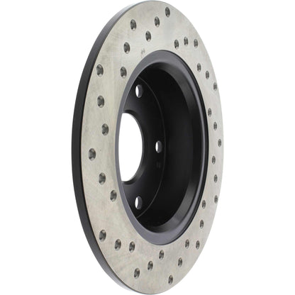 StopTech Sport Cryo Cross Drilled Brake Rotor; Front Right