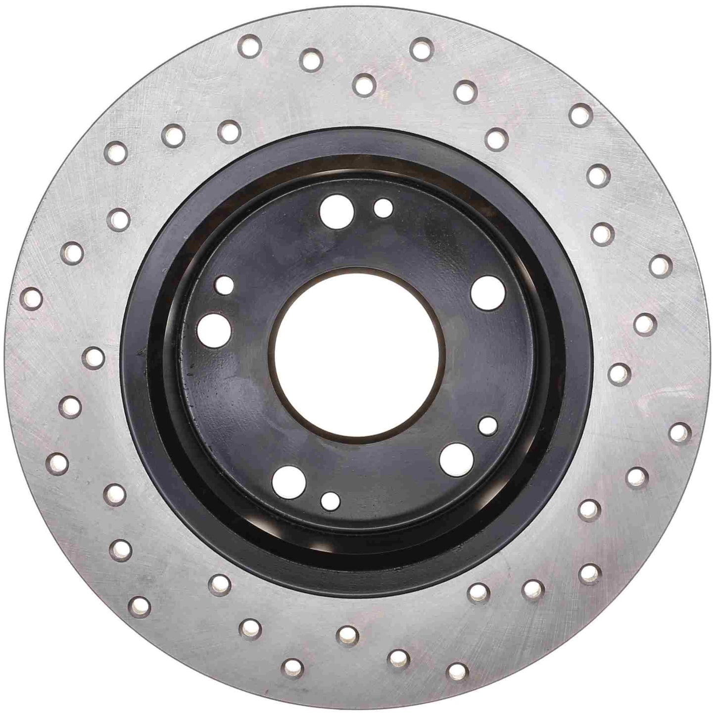 StopTech Sport Cryo Cross Drilled Brake Rotor; Front Left