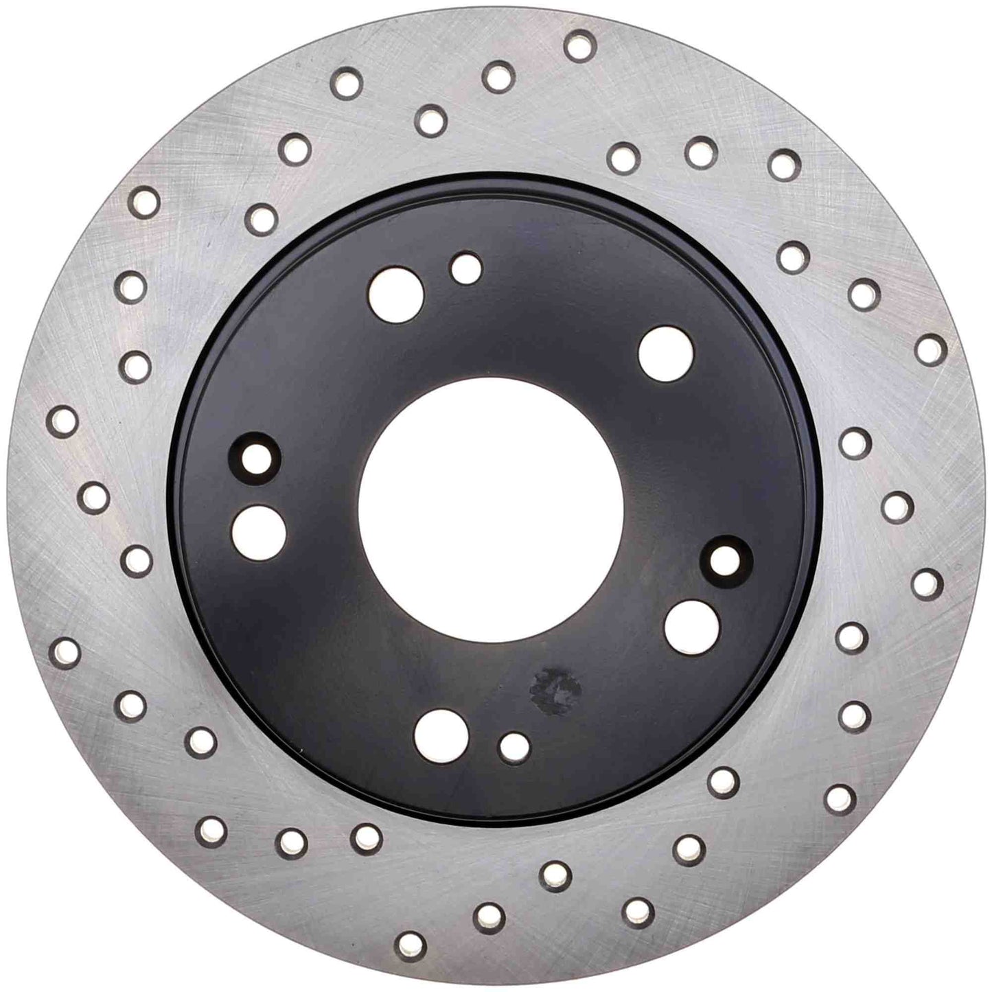 StopTech Sport Cryo Cross Drilled Brake Rotor; Front Left