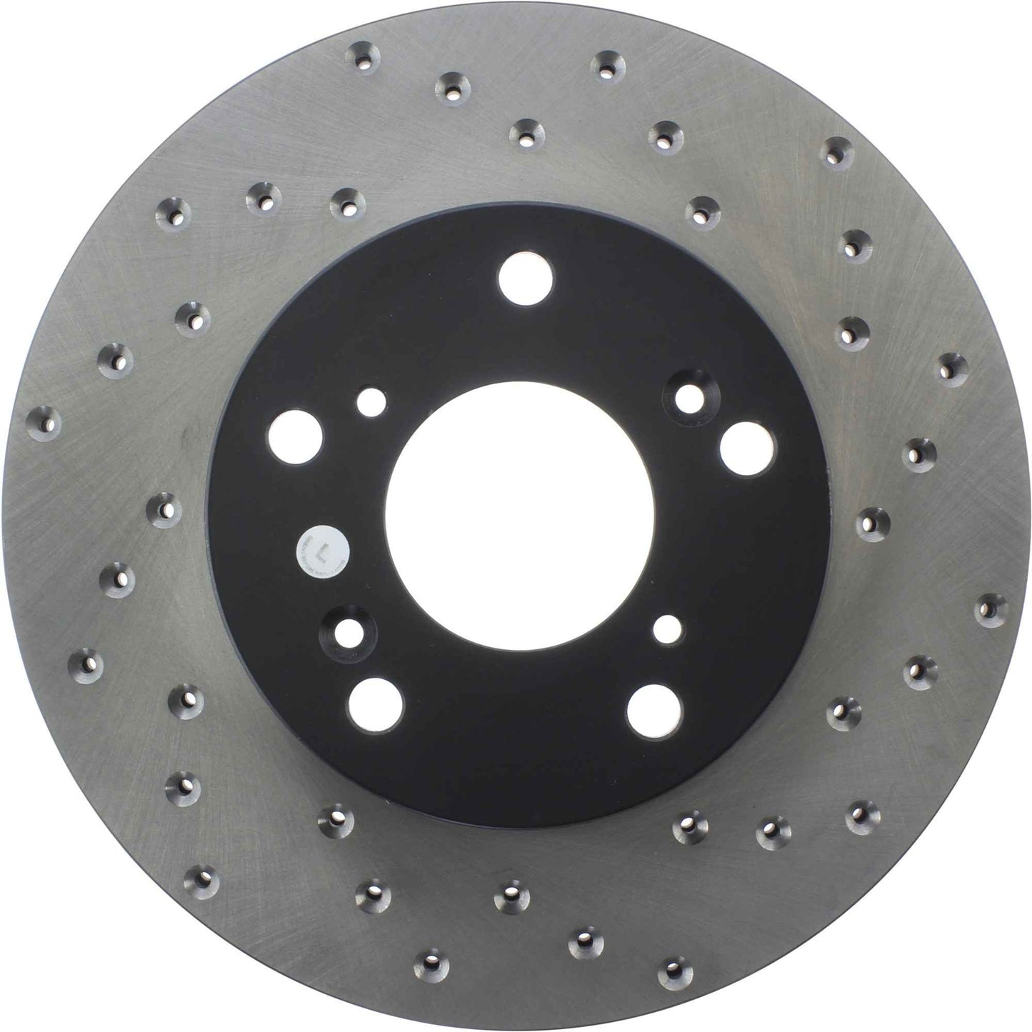 StopTech Sport Cryo Cross Drilled Brake Rotor; Front Right