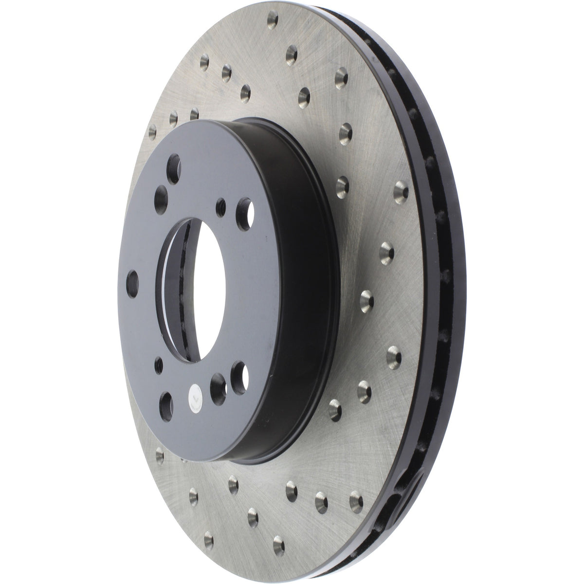 StopTech Sport Cryo Cross Drilled Brake Rotor; Front Right