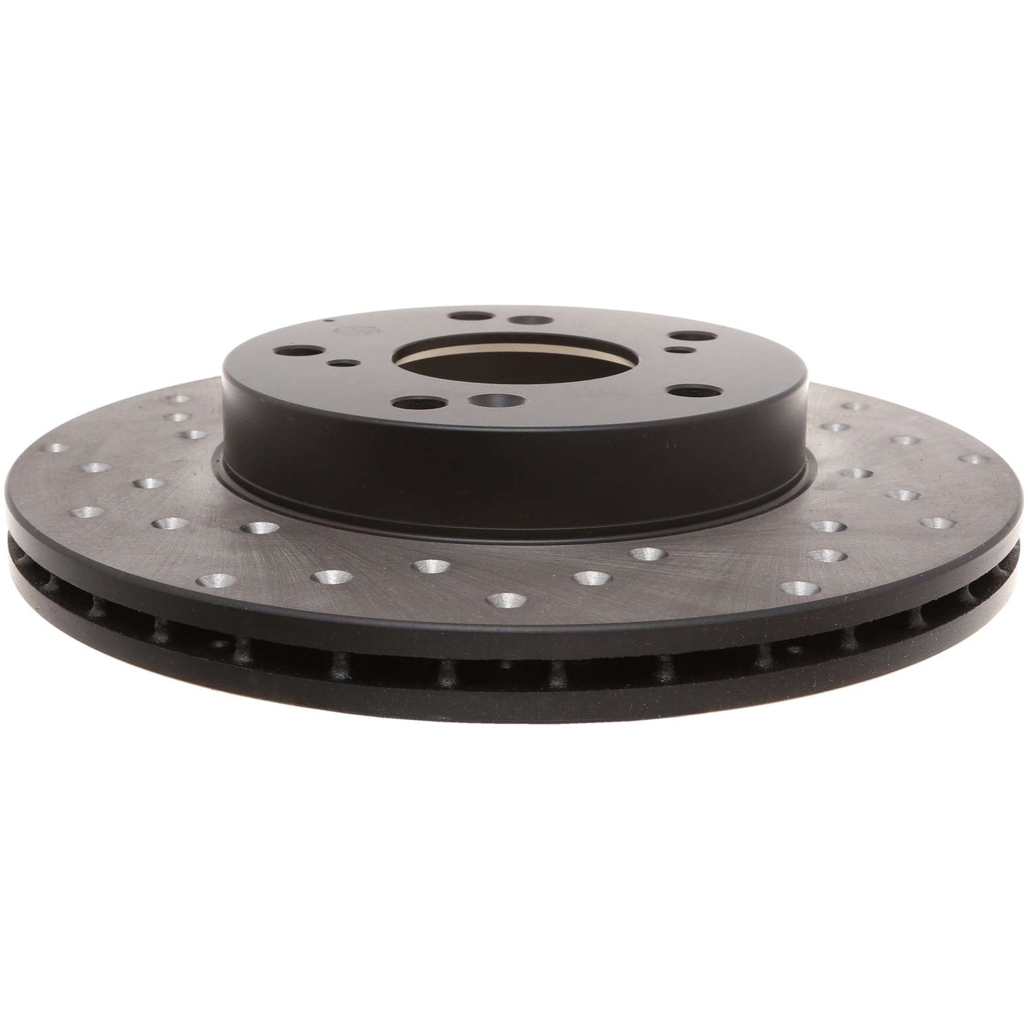 StopTech Sport Cryo Cross Drilled Brake Rotor; Rear Left