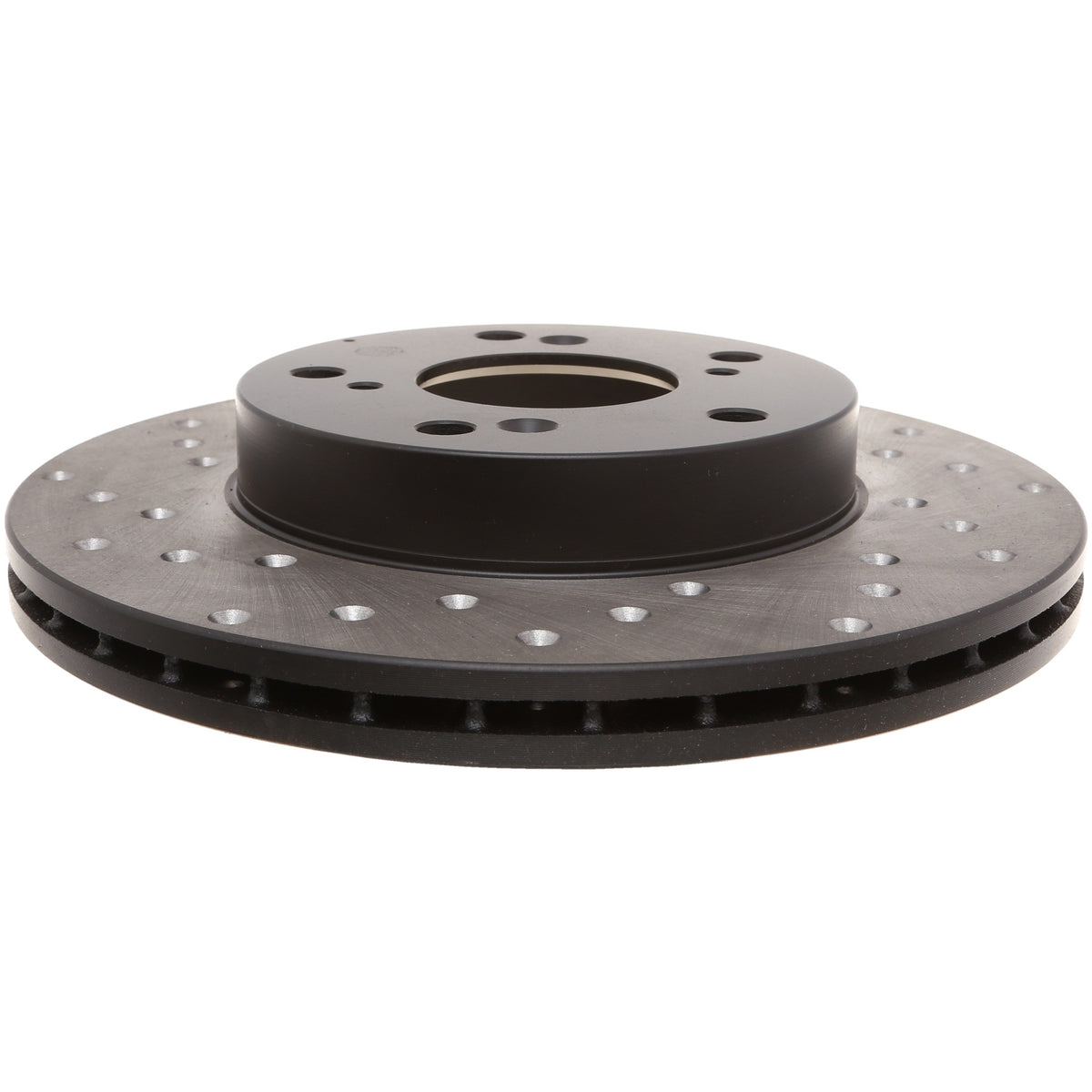 StopTech Sport Cryo Cross Drilled Brake Rotor; Rear Left